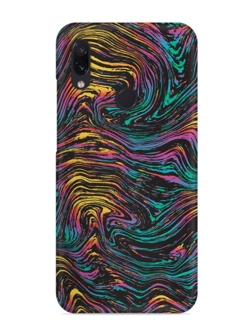 Abstract Liquid Colors Snap Case for Xiaomi Redmi Note 7 Zapvi