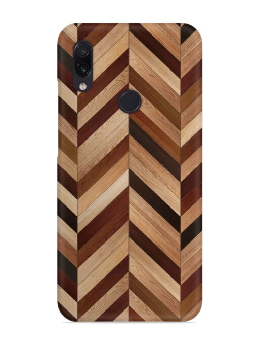 Seamless Wood Parquet Snap Case for Xiaomi Redmi Note 7 Zapvi