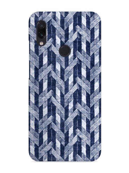 Abstract Herringbone Motif Snap Case for Xiaomi Redmi Note 7 Zapvi