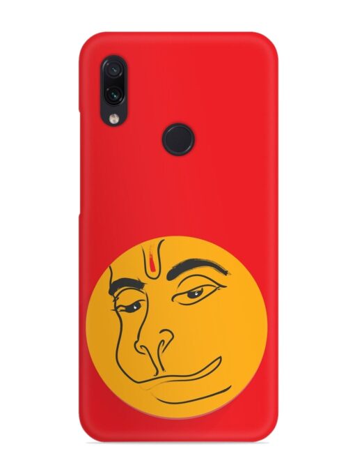 Lord Hanuman Vector Snap Case for Xiaomi Redmi Note 7 Zapvi