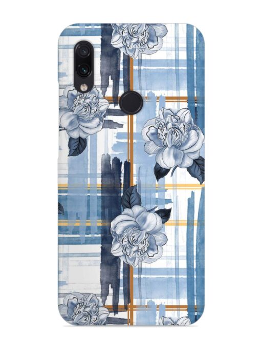 Watercolor Pattern Rose Snap Case for Xiaomi Redmi Note 7