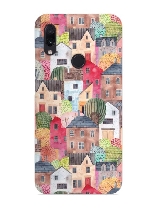 Abstract Seamless Pattern Snap Case for Xiaomi Redmi Note 7 Zapvi