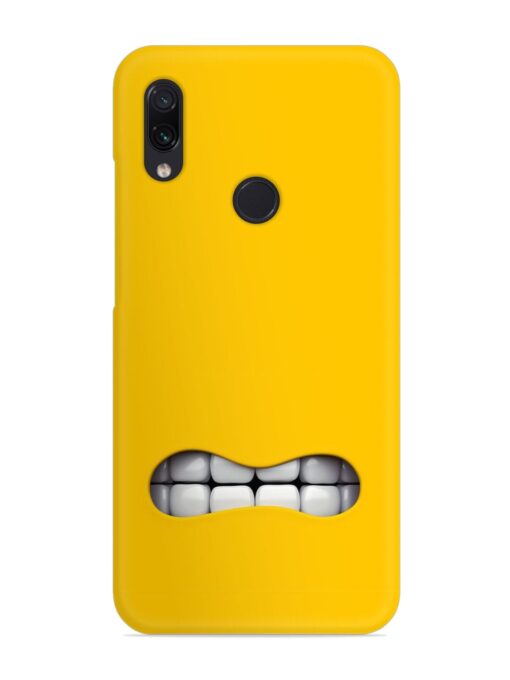 Mouth Character On Snap Case for Xiaomi Redmi Note 7 Zapvi