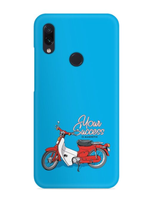 Motorcycles Image Vector Snap Case for Xiaomi Redmi Note 7 Zapvi