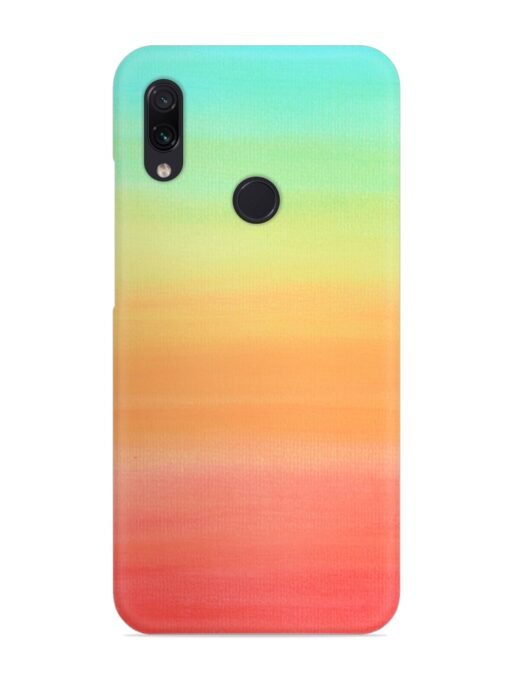 Background Sky Watercolor Snap Case for Xiaomi Redmi Note 7 Zapvi