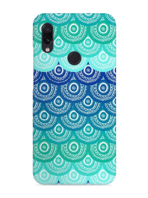 Ethnic Seamless Pattern Snap Case for Xiaomi Redmi Note 7 Zapvi