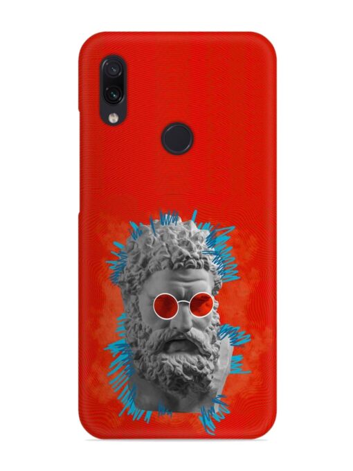 Contemporary Art Concept Snap Case for Xiaomi Redmi Note 7 Zapvi