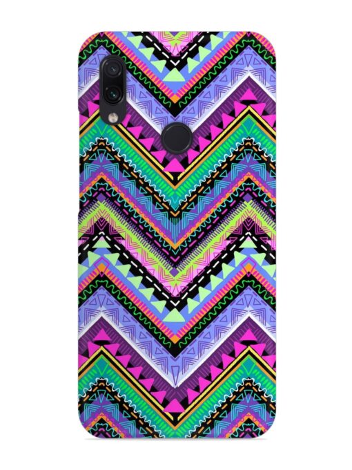 Tribal Aztec Print Snap Case for Xiaomi Redmi Note 7