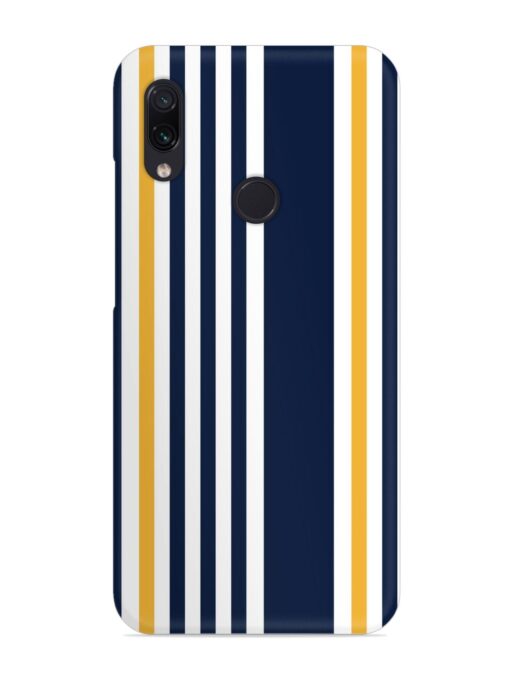 Seamless Stripe Pattern Snap Case for Xiaomi Redmi Note 7 Zapvi