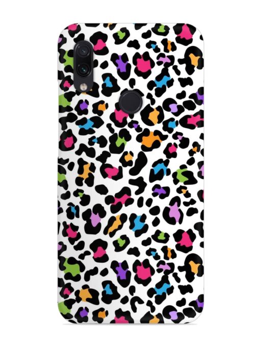 Seamless Leopard Pattern Snap Case for Xiaomi Redmi Note 7 Zapvi