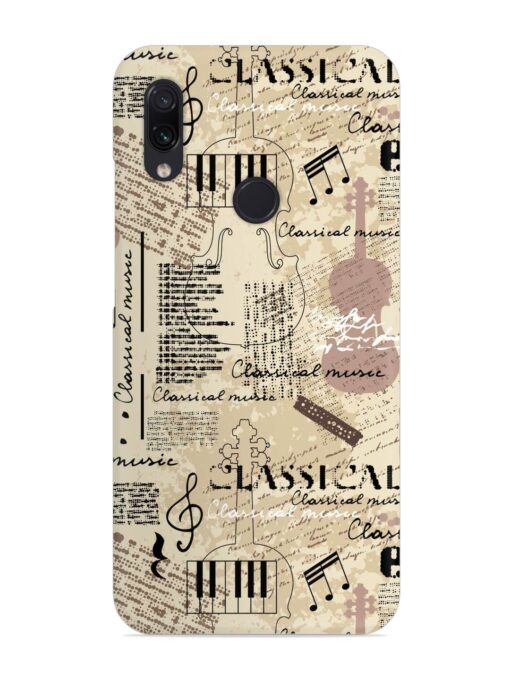 Classical Music Lpattern Snap Case for Xiaomi Redmi Note 7 Zapvi