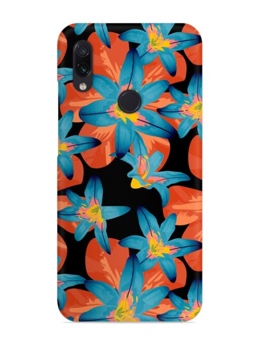 Philippine Flowers Seamless Snap Case for Xiaomi Redmi Note 7 Zapvi