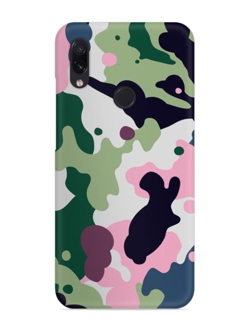 Seamless Funky Camouflage Snap Case for Xiaomi Redmi Note 7