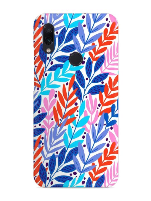 Bright Floral Tropical Snap Case for Xiaomi Redmi Note 7 Zapvi