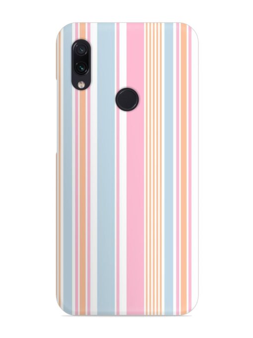 Stripe Seamless Pattern Snap Case for Xiaomi Redmi Note 7 Zapvi