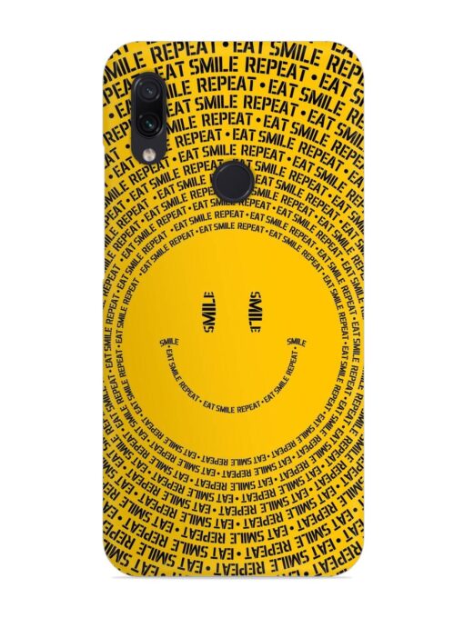 Smiley Snap Case for Xiaomi Redmi Note 7 Zapvi