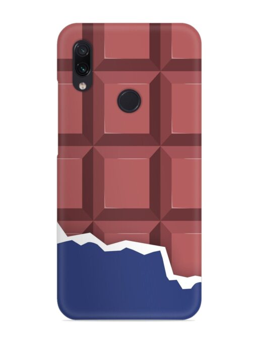 Chocolate Vector Art Snap Case for Xiaomi Redmi Note 7