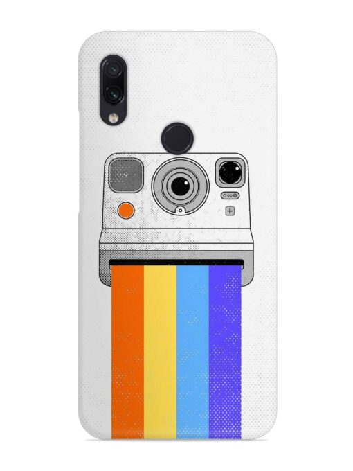 Retro Camera Art Snap Case for Xiaomi Redmi Note 7