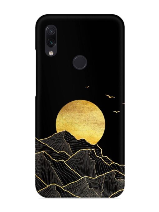 Golden Sunrise Snap Case for Xiaomi Redmi Note 7 Zapvi