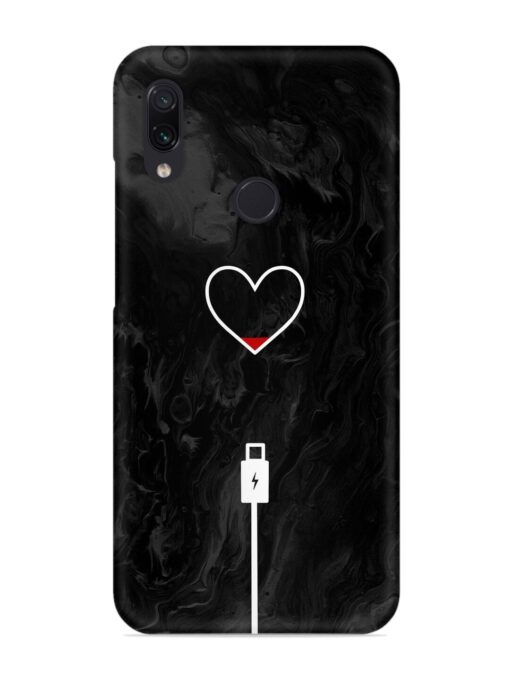 Heart Charging Vector Snap Case for Xiaomi Redmi Note 7