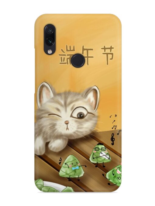 Cat Scorpion Dancing Snap Case for Xiaomi Redmi Note 7 Zapvi