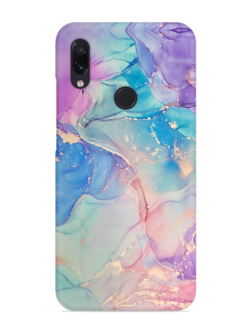 Alcohol Ink Colors Snap Case for Xiaomi Redmi Note 7 Pro Zapvi