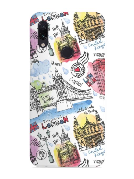 Vector London Landmark Snap Case for Xiaomi Redmi Note 7 Pro Zapvi