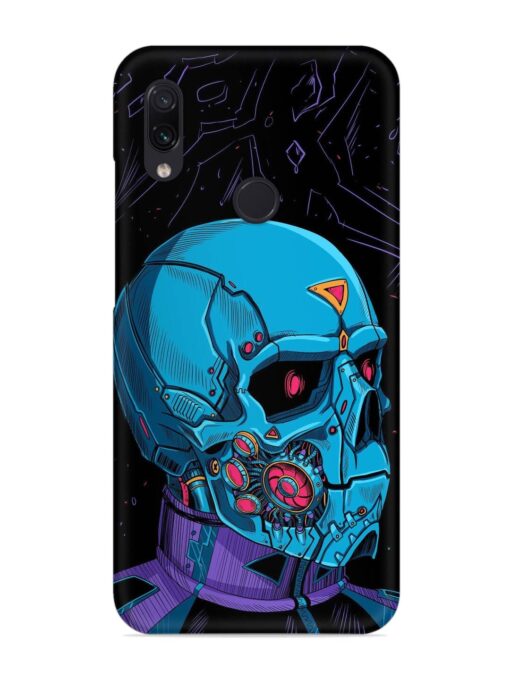 Skull Robo Vector Snap Case for Xiaomi Redmi Note 7 Pro Zapvi