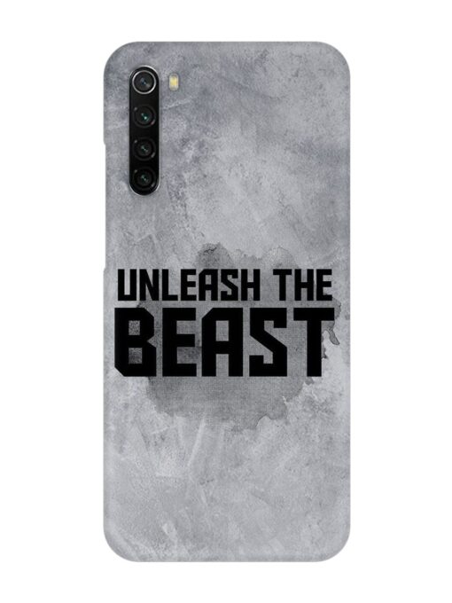 Unleash The Beast Snap Case for Xiaomi Redmi Note 8 Zapvi