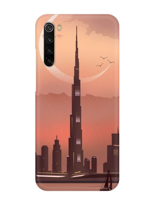 Landmark Burj Khalifa Snap Case for Xiaomi Redmi Note 8 Zapvi