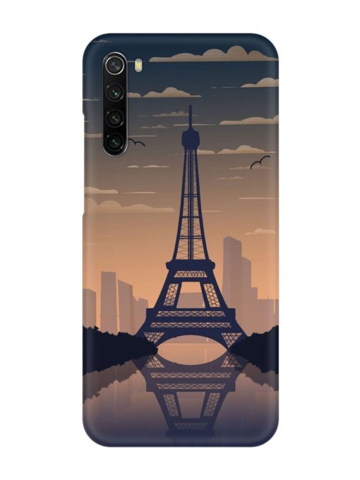 France Paris Eiffel Tower Gradient Snap Case for Xiaomi Redmi Note 8