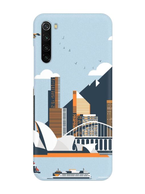 Sydney Opera Landscape Snap Case for Xiaomi Redmi Note 8 Zapvi