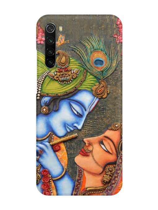 Lord Radha Krishna Flute Art Snap Case for Xiaomi Redmi Note 8