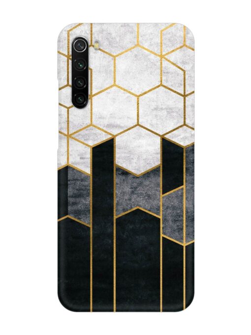 Cube Marble Art Snap Case for Xiaomi Redmi Note 8