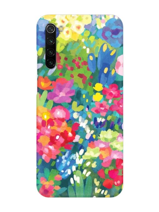 Watercolor Flower Art Snap Case for Xiaomi Redmi Note 8 Zapvi