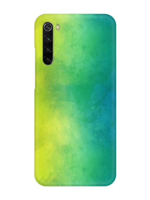 Yellow Green Gradient Snap Case for Xiaomi Redmi Note 8 Zapvi