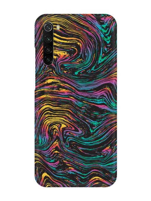 Abstract Liquid Colors Snap Case for Xiaomi Redmi Note 8 Zapvi