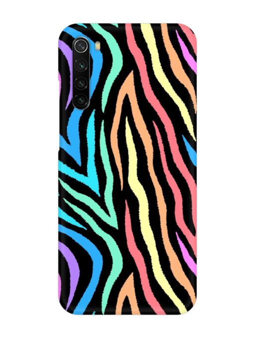 Colorful Abstract Zebra Snap Case for Xiaomi Redmi Note 8