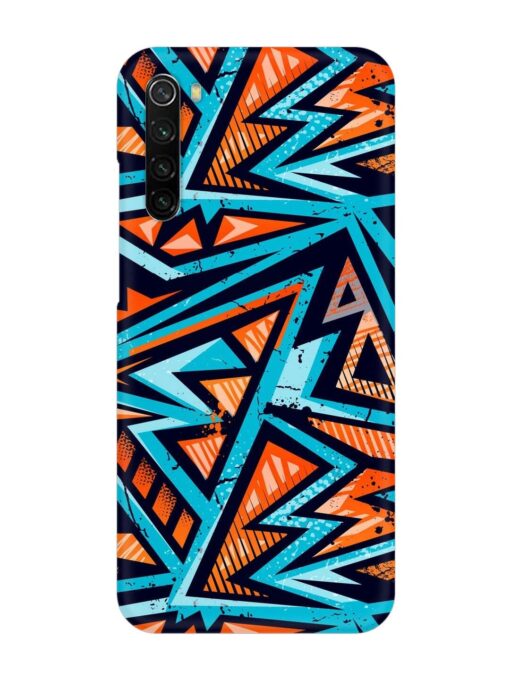 Abstract Seamless Grunge Snap Case for Xiaomi Redmi Note 8 Zapvi