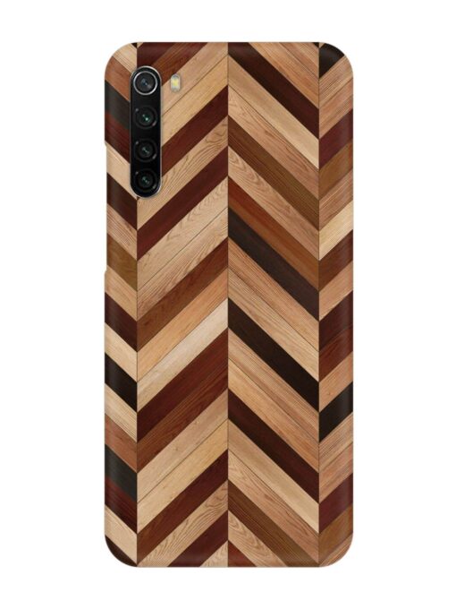 Seamless Wood Parquet Snap Case for Xiaomi Redmi Note 8