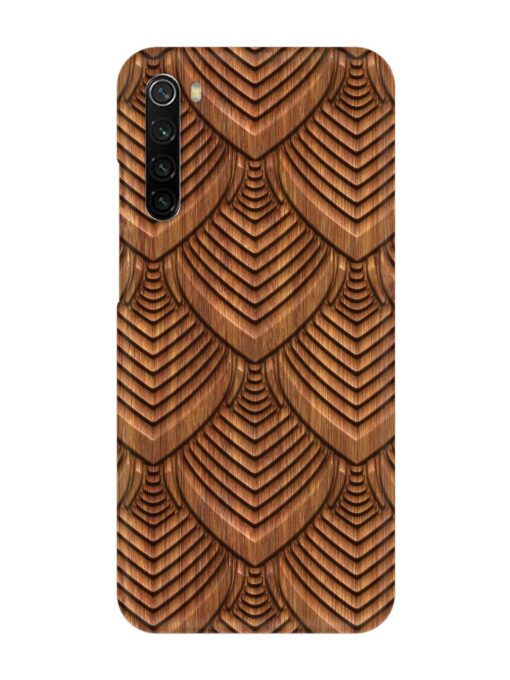 Carved Pattern On Snap Case for Xiaomi Redmi Note 8 Zapvi