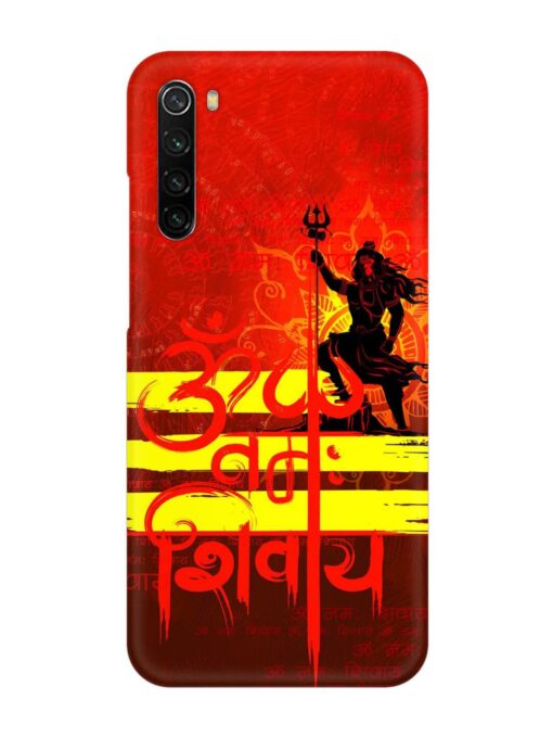 Illustration Lord Shiva Snap Case for Xiaomi Redmi Note 8