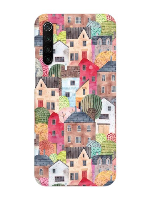 Abstract Seamless Pattern Snap Case for Xiaomi Redmi Note 8 Zapvi