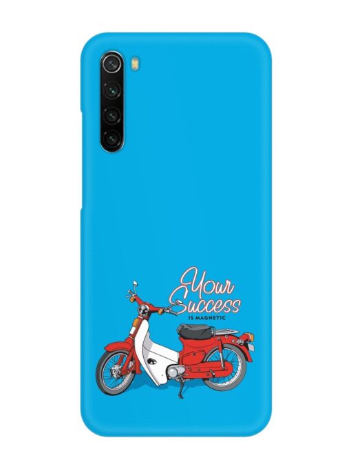 Motorcycles Image Vector Snap Case for Xiaomi Redmi Note 8