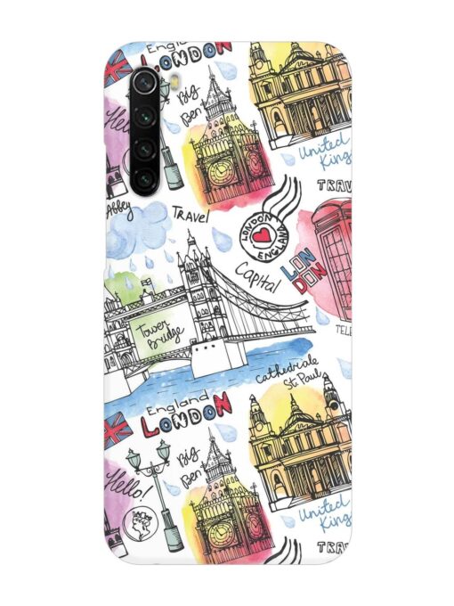 Vector London Landmark Snap Case for Xiaomi Redmi Note 8