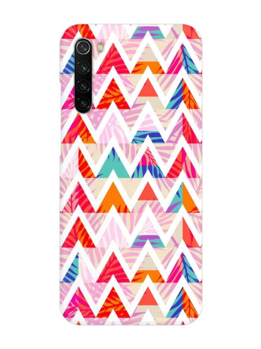 Abstract Triangle Background Snap Case for Xiaomi Redmi Note 8 Zapvi