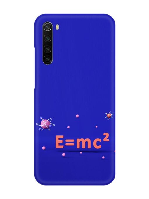 Formula Relativity Equation Snap Case for Xiaomi Redmi Note 8