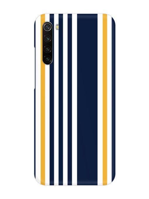 Seamless Stripe Pattern Snap Case for Xiaomi Redmi Note 8 Zapvi