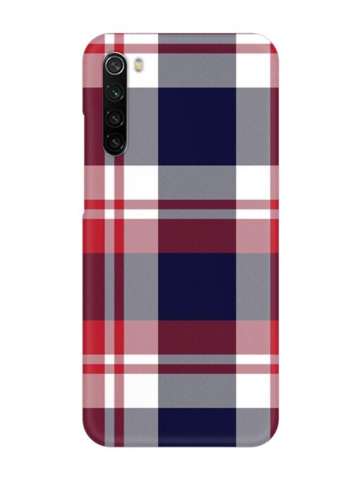 Classic Plaid Tartan Snap Case for Xiaomi Redmi Note 8