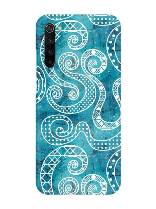 Vintage Curved Seamless Snap Case for Xiaomi Redmi Note 8 Zapvi